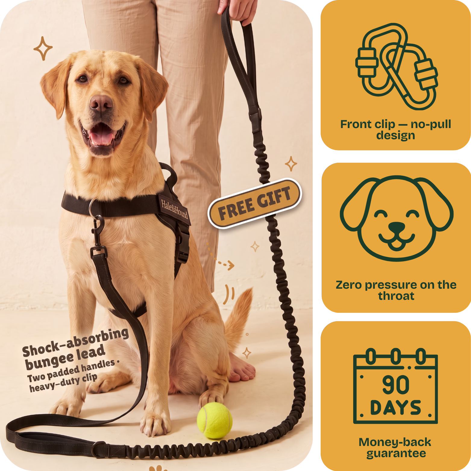 Hale&Hound No Pull Dog Harness
